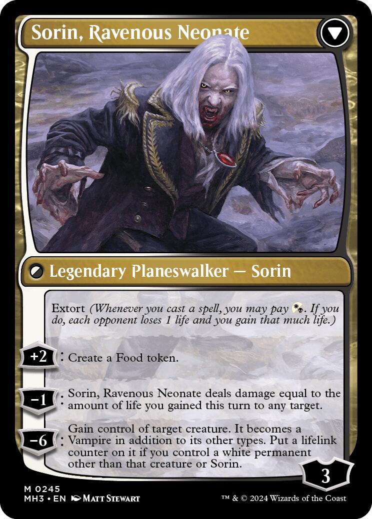 Sorin of House Markov [Modern Horizons 3 Prerelease Promos] | Good Games Cannington
