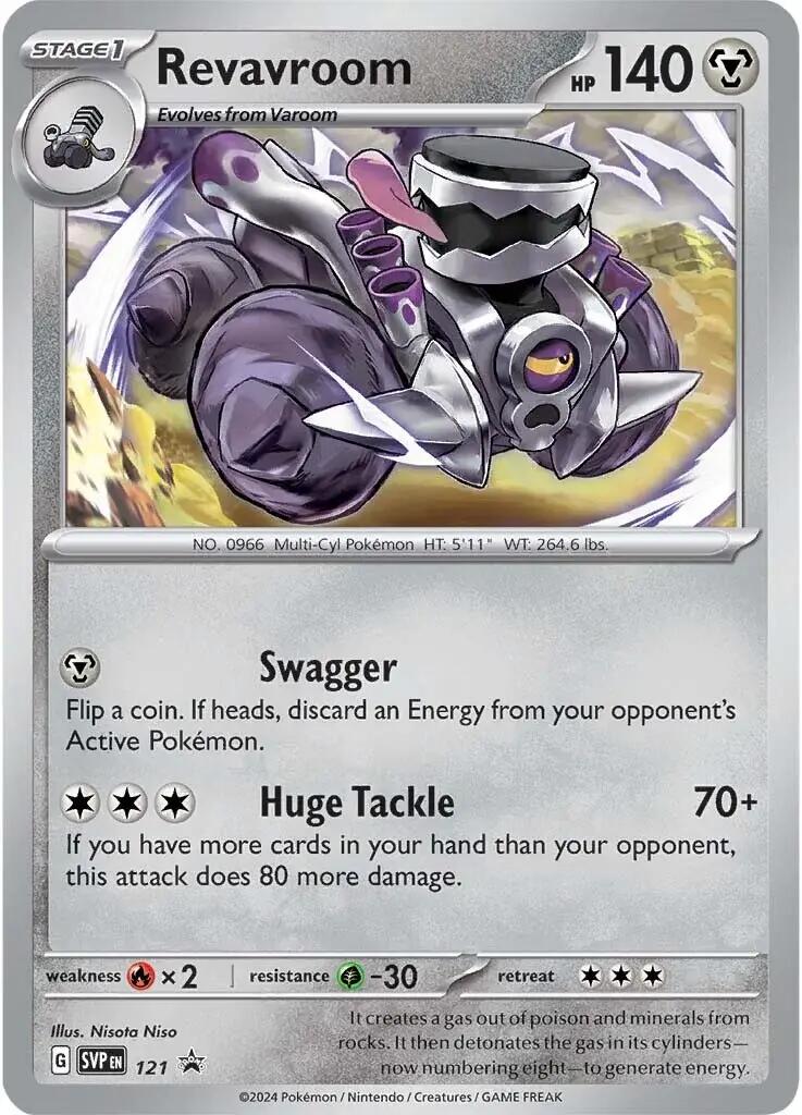 Revavroom (121) [Scarlet & Violet: Black Star Promos] | Good Games Cannington