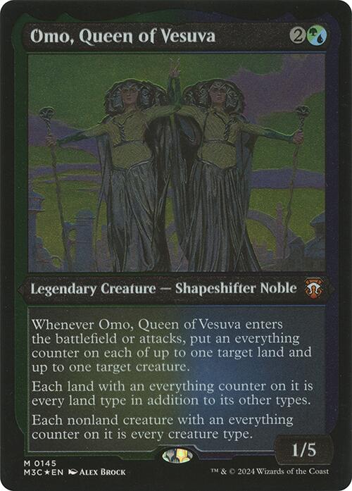 Omo, Queen of Vesuva (Display Commander) [Modern Horizons 3 Commander] | Good Games Cannington
