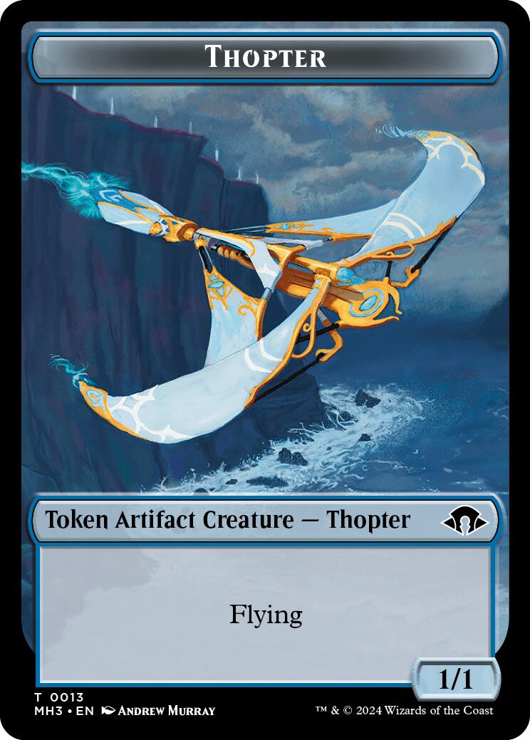 Servo // Thoper Double-Sided Token [Modern Horizons 3 Tokens] | Good Games Cannington