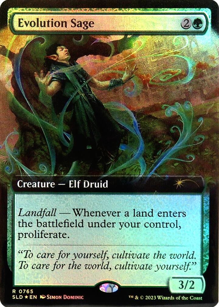 Evolution Sage (Extended Art) [Secret Lair Drop Series] | Good Games Cannington