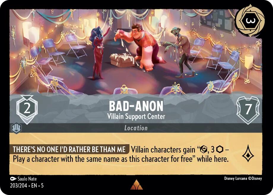 Bad-Anon - Villain Support Center (203/204) [Shimmering Skies] | Good Games Cannington