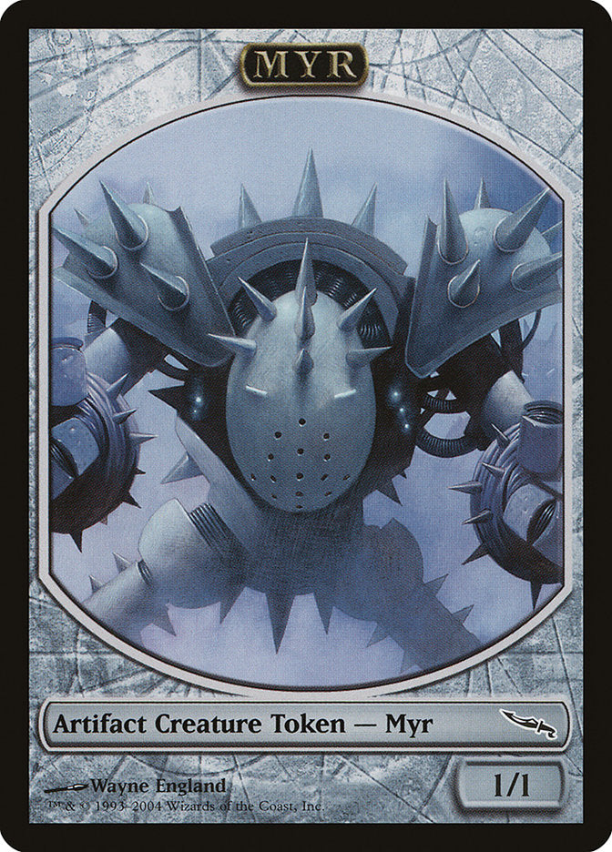 Myr Token [Magic Player Rewards 2004] | Good Games Cannington