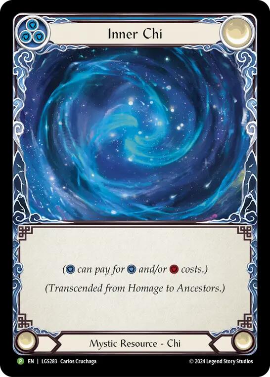 Homage to Ancestors // Inner Chi [LGS283] (Promo)  Rainbow Foil | Good Games Cannington