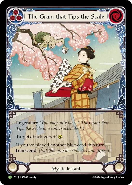 The Grain that Tips the Scale // Inner Chi [LGS289] (Promo)  Rainbow Foil | Good Games Cannington
