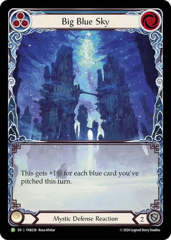 Big Blue Sky [MST086] (Promo)  Rainbow Foil | Good Games Cannington
