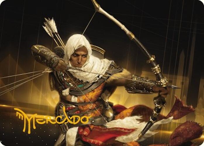 Bayek of Siwa Art Card (Gold-Stamped Signature) [Assassin's Creed Art Series] | Good Games Cannington