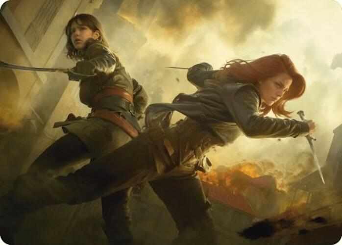 Mary Read and Anne Bonny Art Card [Assassin's Creed Art Series] | Good Games Cannington
