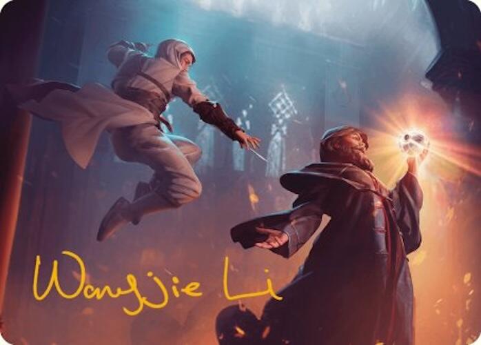 Mortify Art Card (Gold-Stamped Signature) [Assassin's Creed Art Series] | Good Games Cannington