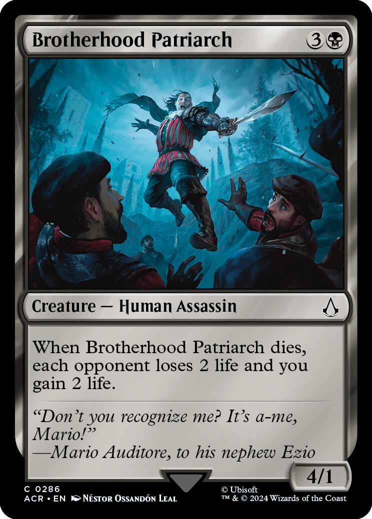 Brotherhood Patriarch [Assassin's Creed] | Good Games Cannington