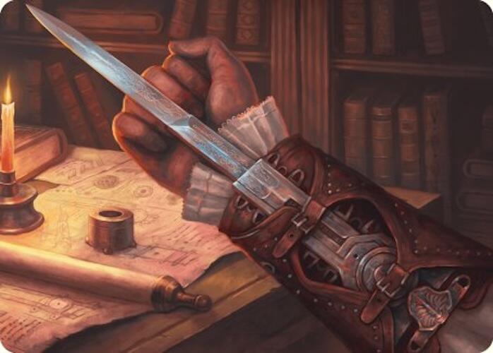 Hidden Blade Art Card [Assassin's Creed Art Series] | Good Games Cannington
