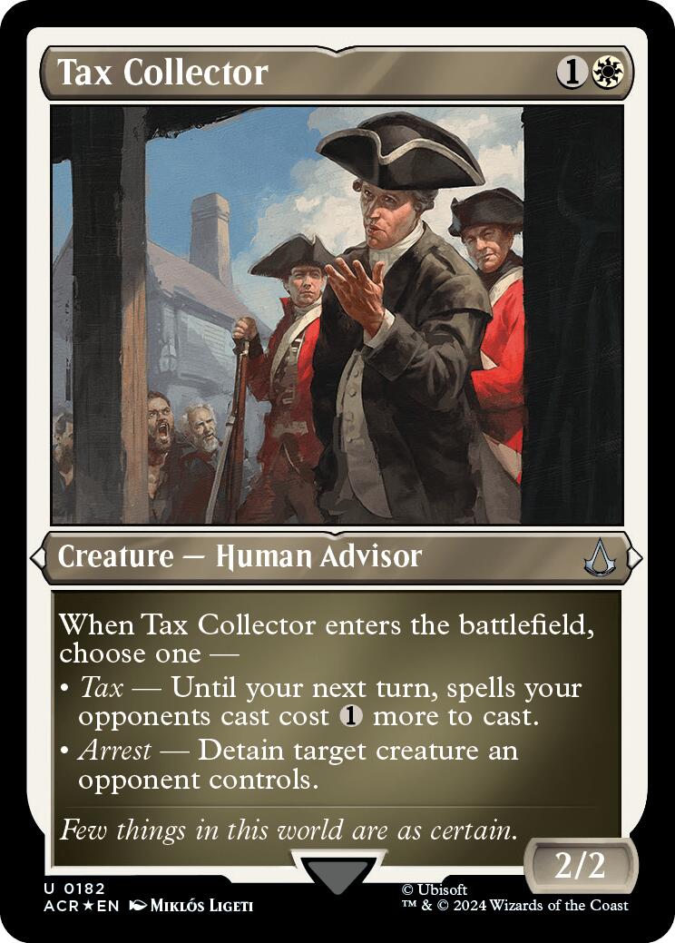 Tax Collector (Foil Etched) [Assassin's Creed] | Good Games Cannington