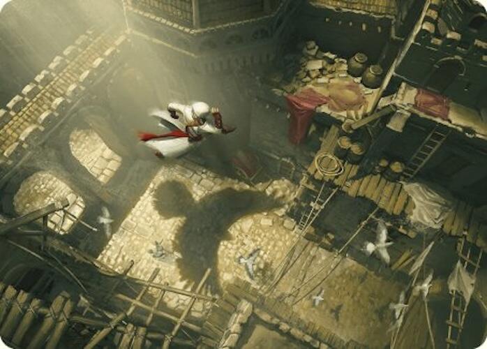 Rooftop Bypass Art Card [Assassin's Creed Art Series] | Good Games Cannington