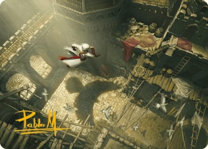 Rooftop Bypass Art Card (Gold-Stamped Signature) [Assassin's Creed Art Series] | Good Games Cannington