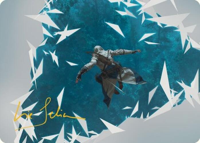 Restart Sequence Art Card (Gold-Stamped Signature) [Assassin's Creed Art Series] | Good Games Cannington