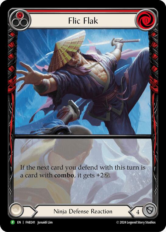 Flic Flak [FAB241] (Promo)  Rainbow Foil | Good Games Cannington