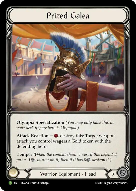Prized Galea [LGS254] (Promo)  Cold Foil | Good Games Cannington