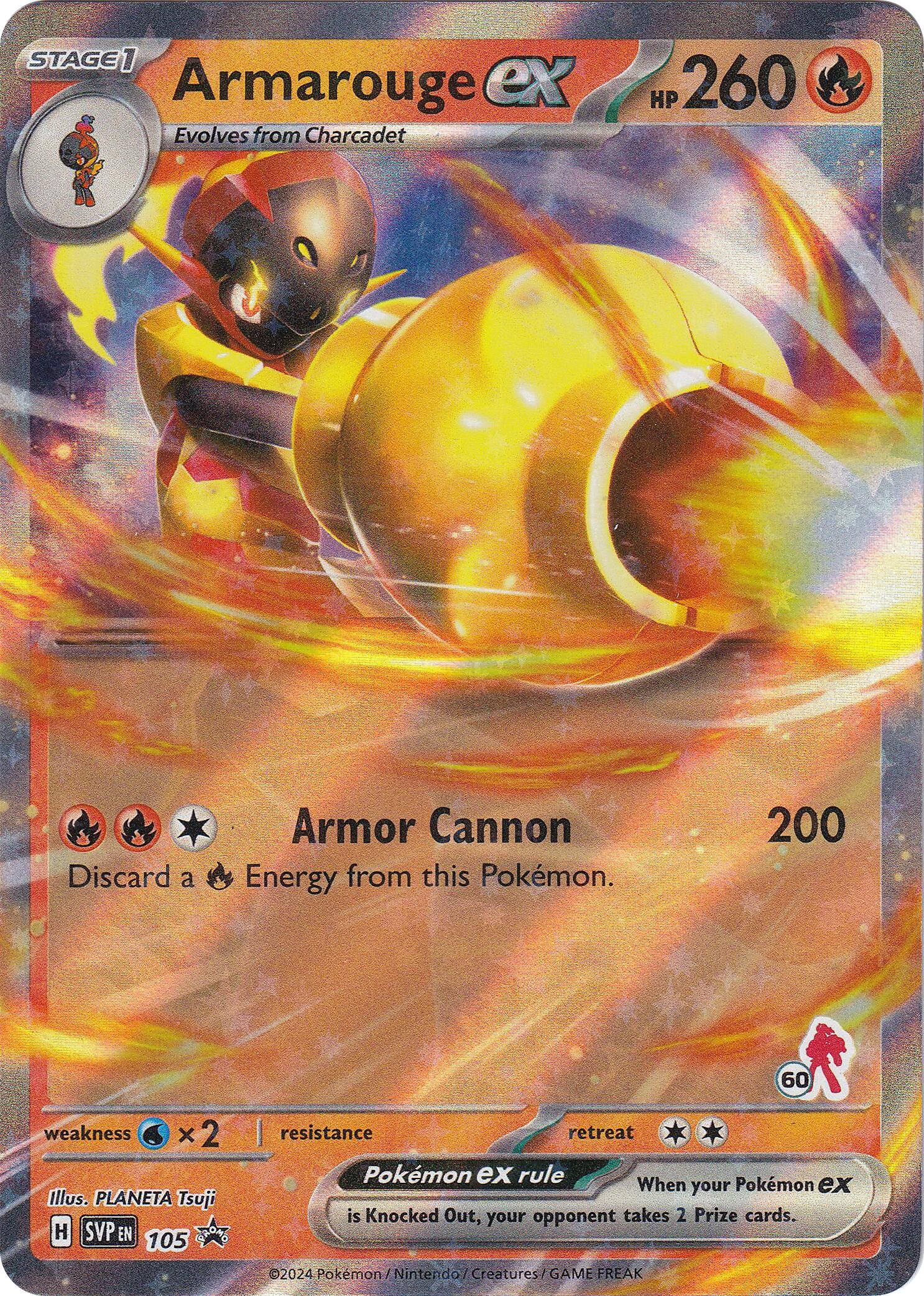 Armarouge ex (105) (Armarouge 60) [Battle Academy 2024] | Good Games Cannington