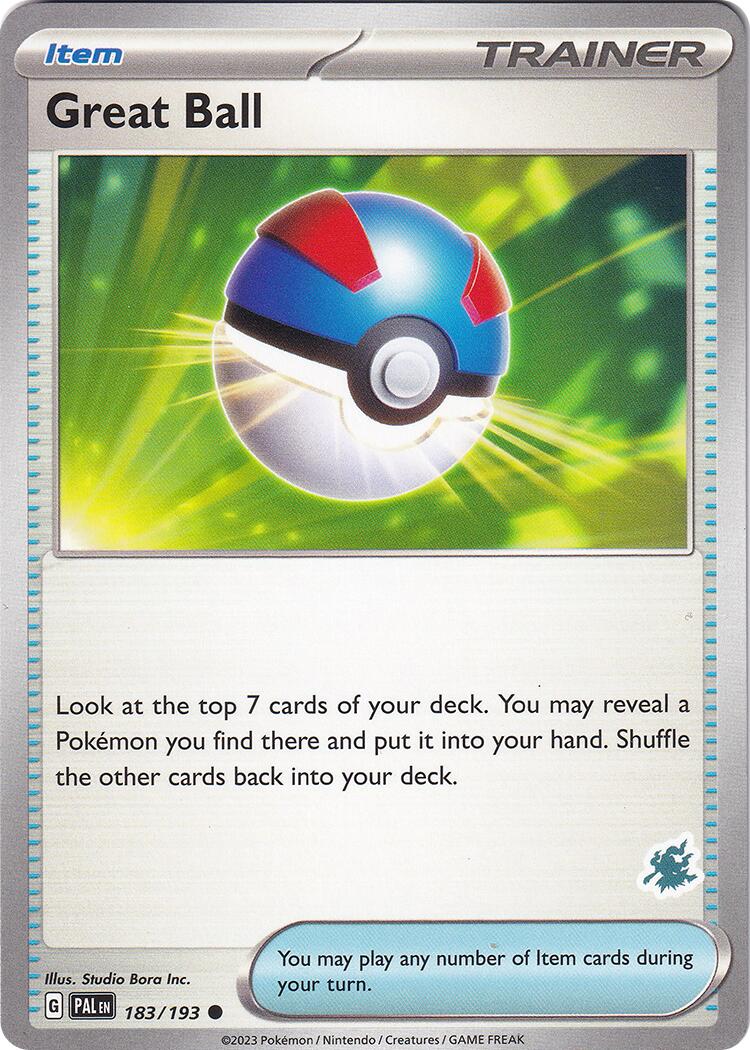 Great Ball (183/193) (Darkrai Deck) [Battle Academy 2024] | Good Games Cannington