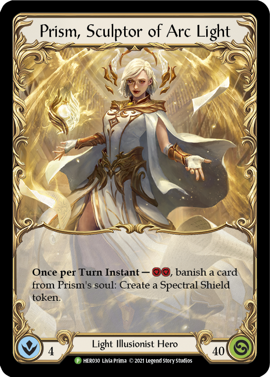 Prism, Sculptor of Arc Light [HER030] (Promo)  Cold Foil | Good Games Cannington