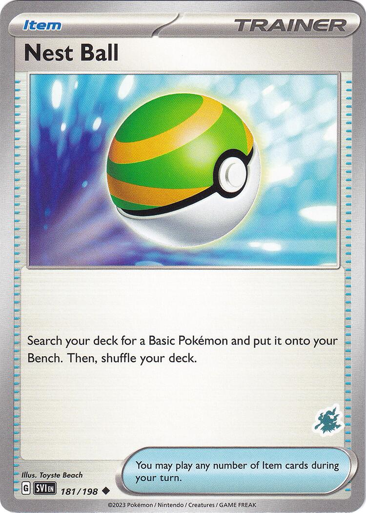 Nest Ball (181/198) (Darkrai Deck) [Battle Academy 2024] | Good Games Cannington