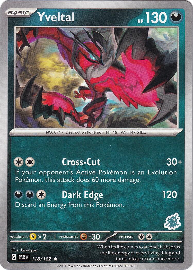 Yveltal (118/182) (Darkrai Deck) [Battle Academy 2024] | Good Games Cannington