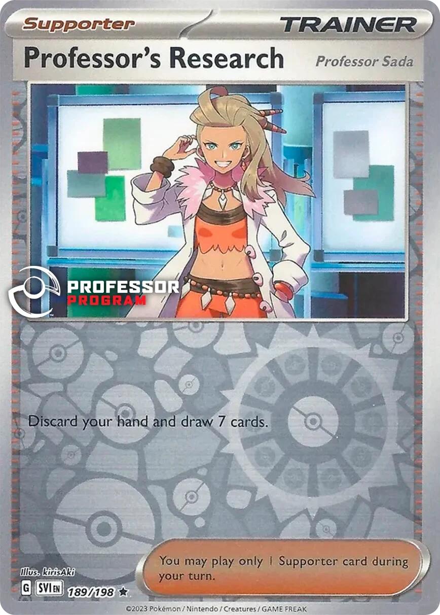Professor's Research (189/198) (2023) [Professor Program Promos] | Good Games Cannington
