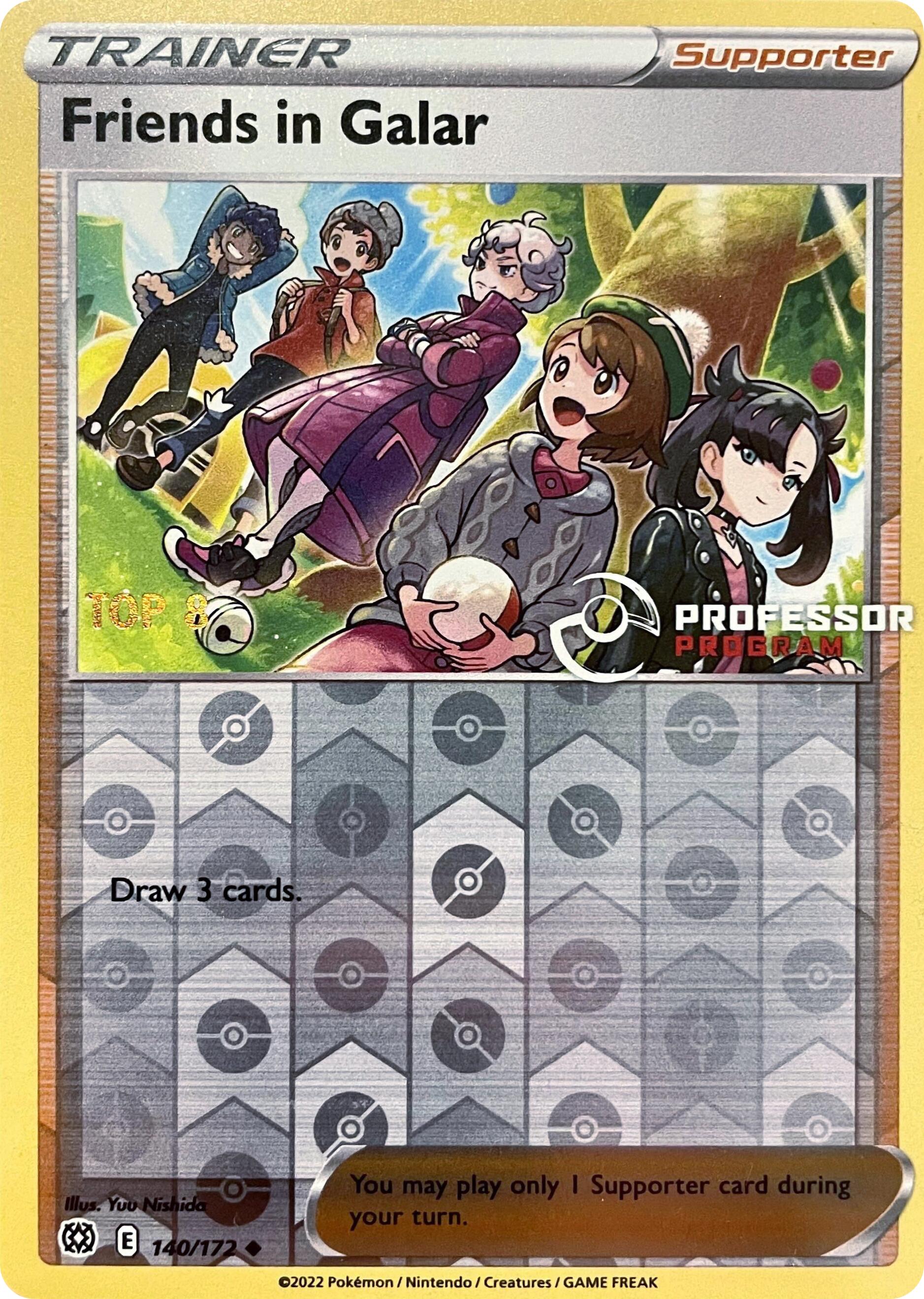 Friends in Galar (140/172) (2022) [Professor Program Promos] | Good Games Cannington