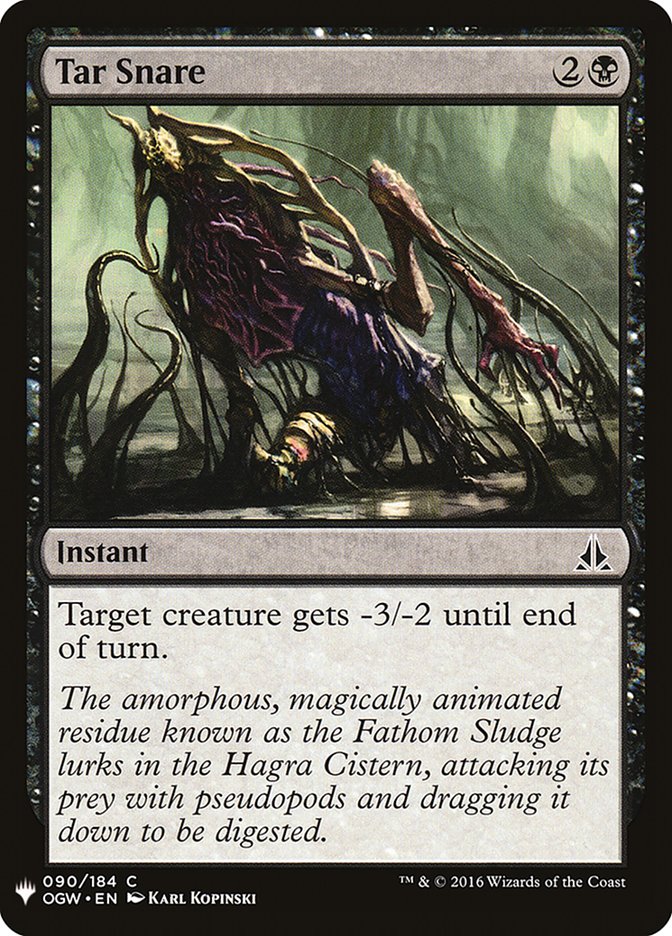 Tar Snare [Mystery Booster] | Good Games Cannington