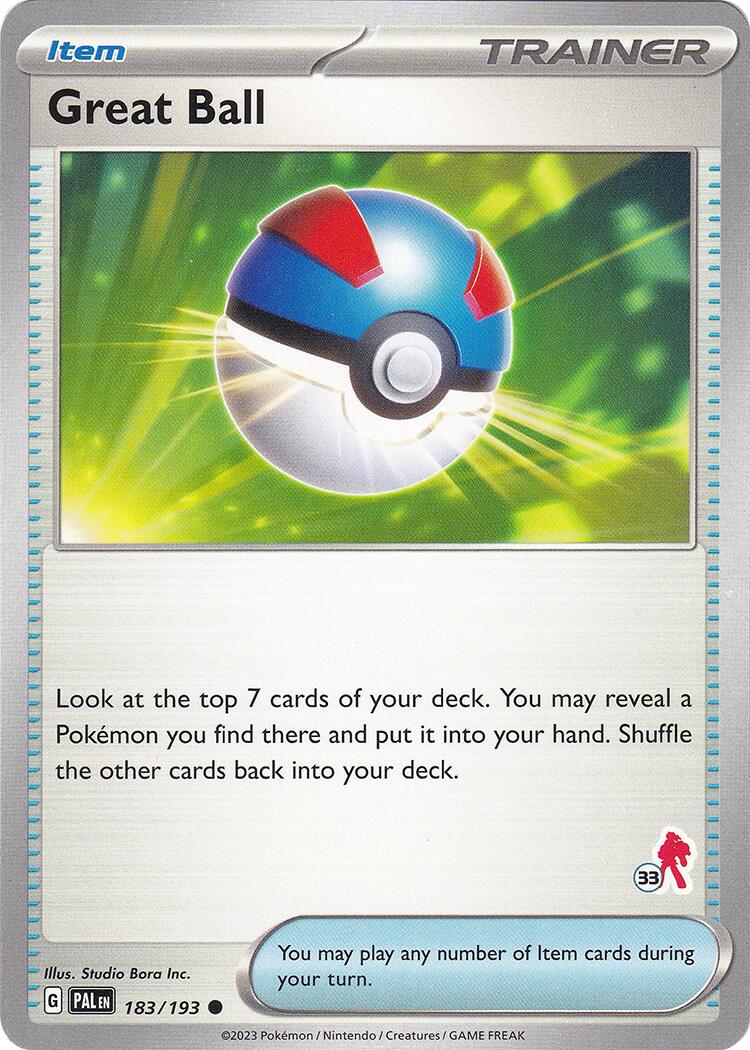 Great Ball (183/193) (Armarouge Stamp #33) [Battle Academy 2024] | Good Games Cannington