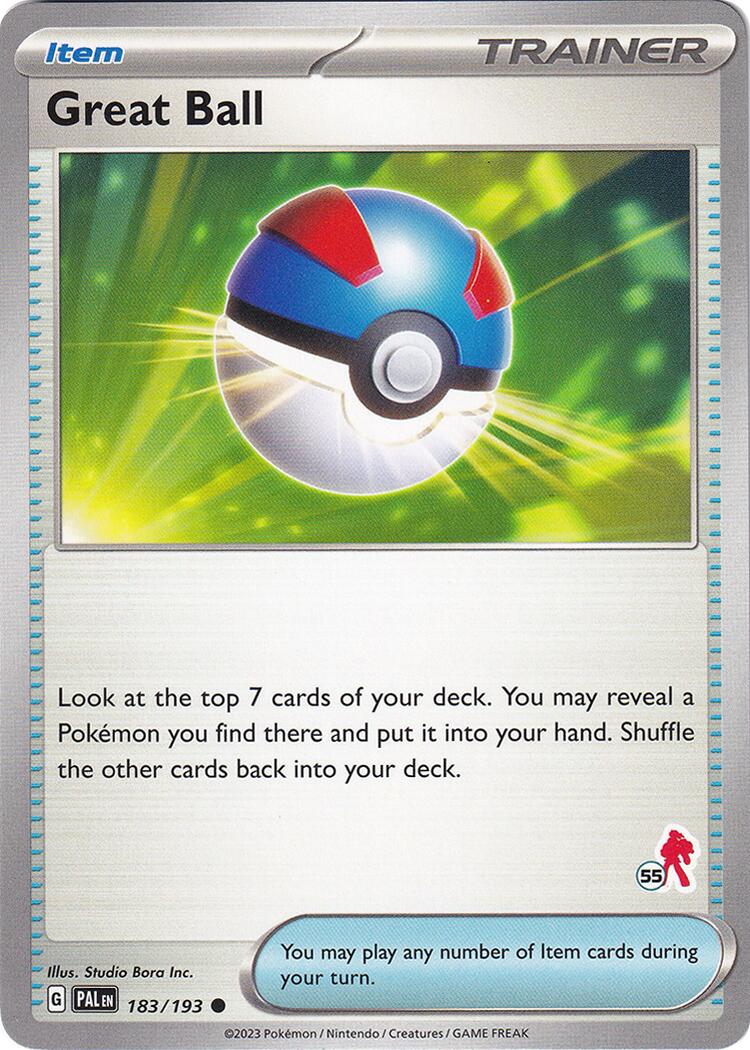 Great Ball (183/193) (Armarouge Stamp #55) [Battle Academy 2024] | Good Games Cannington