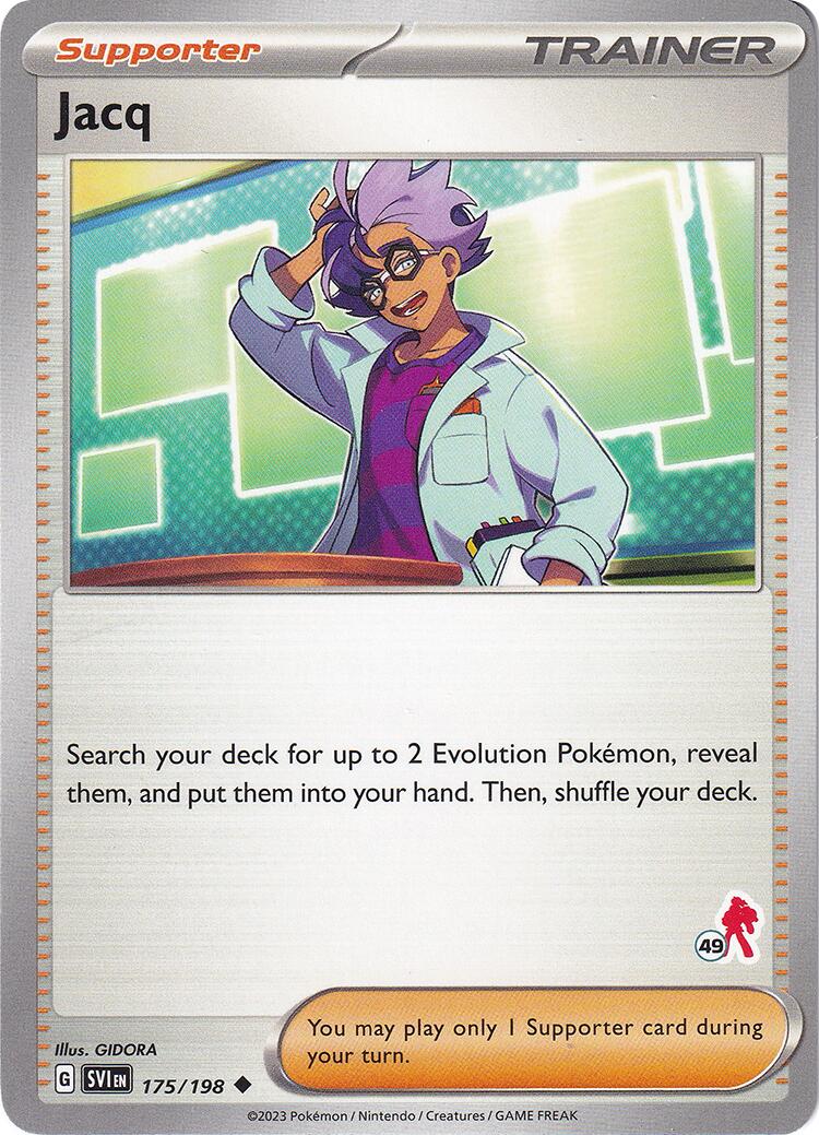 Jacq (175/198) (Armarouge Stamp #49) [Battle Academy 2024] | Good Games Cannington