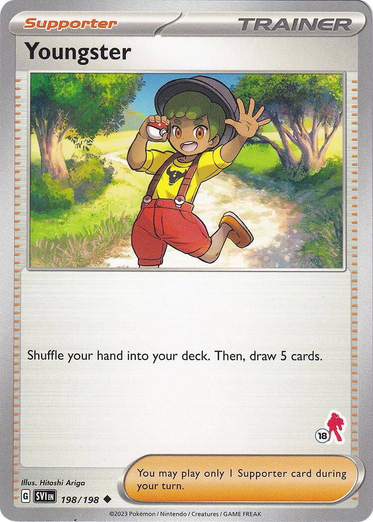 Youngster (198/198) (Armarouge Stamp #18) [Battle Academy 2024] | Good Games Cannington