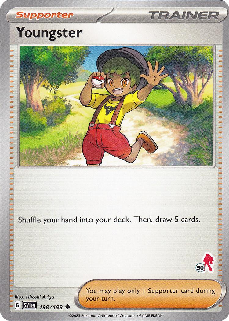 Youngster (198/198) (Armarouge Stamp #50) [Battle Academy 2024] | Good Games Cannington