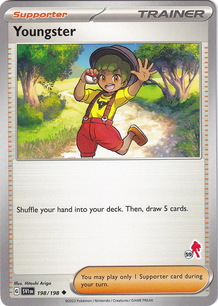 Youngster (198/198) (Armarouge Stamp #59) [Battle Academy 2024] | Good Games Cannington