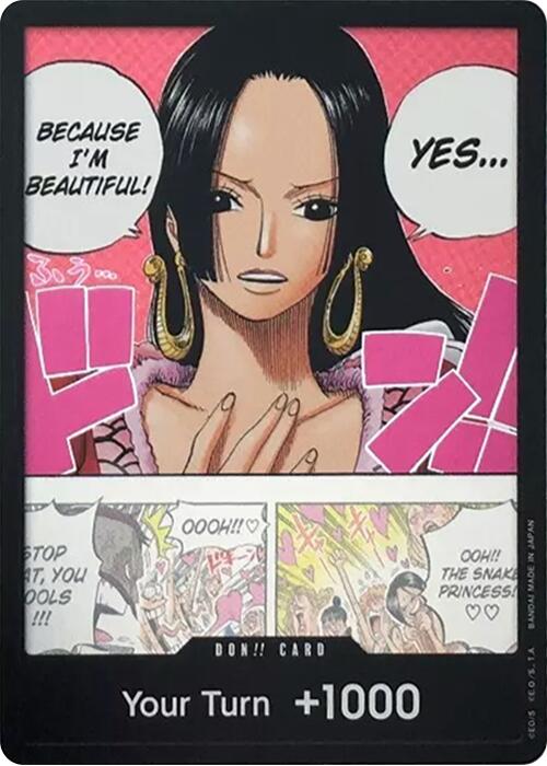 DON!! Card (Boa Hancock) (Double Pack Set Vol. 4) [500 Years in the Future] | Good Games Cannington