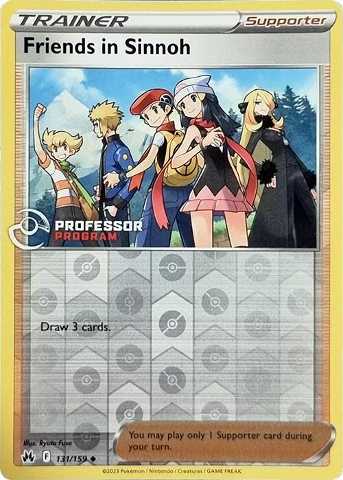 Friends in Sinnoh (131/159) (2023) [Professor Program Promos] | Good Games Cannington