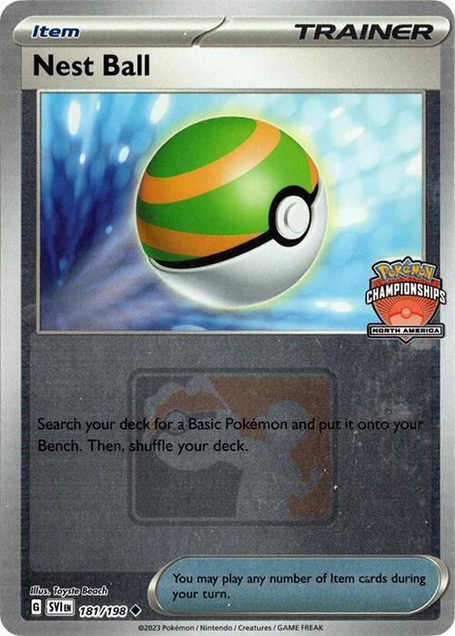 Nest Ball (181/198) (2024 North America Championships) [League & Championship Cards] | Good Games Cannington