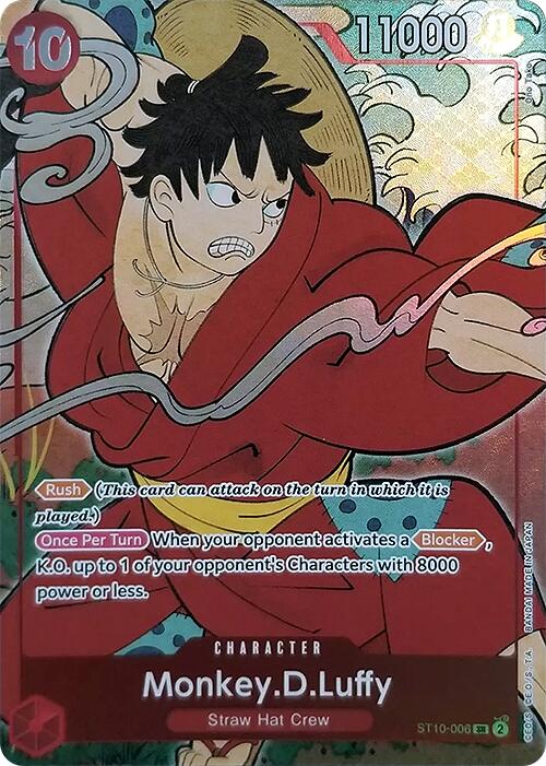 Monkey.D.Luffy (English Version 1st Anniversary Set) [One Piece Promotion Cards] | Good Games Cannington