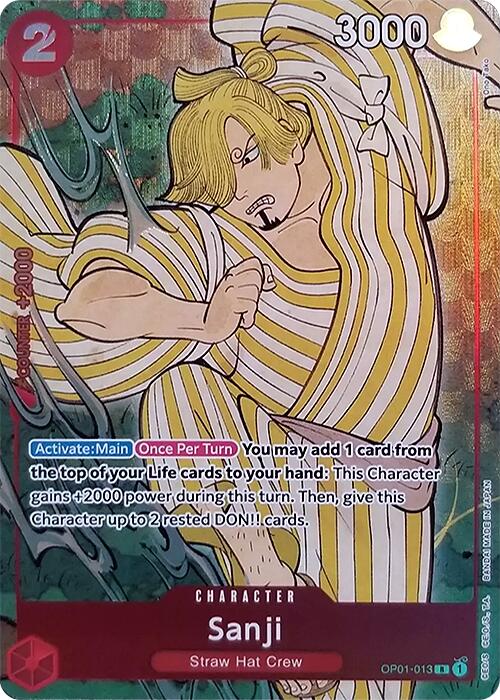 Sanji (English Version 1st Anniversary Set) [One Piece Promotion Cards] | Good Games Cannington