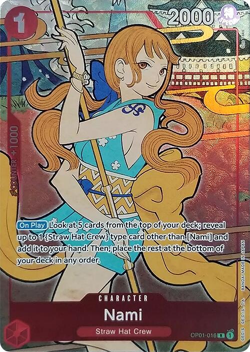 Nami (English Version 1st Anniversary Set) [One Piece Promotion Cards] | Good Games Cannington
