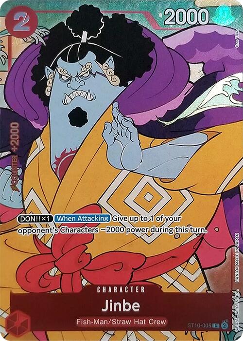 Jinbe (English Version 1st Anniversary Set) [One Piece Promotion Cards] | Good Games Cannington