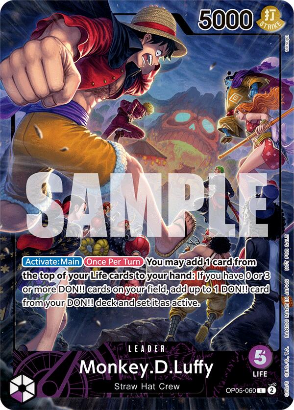 Monkey.D.Luffy (PSA Magazine) [Awakening of the New Era] | Good Games Cannington