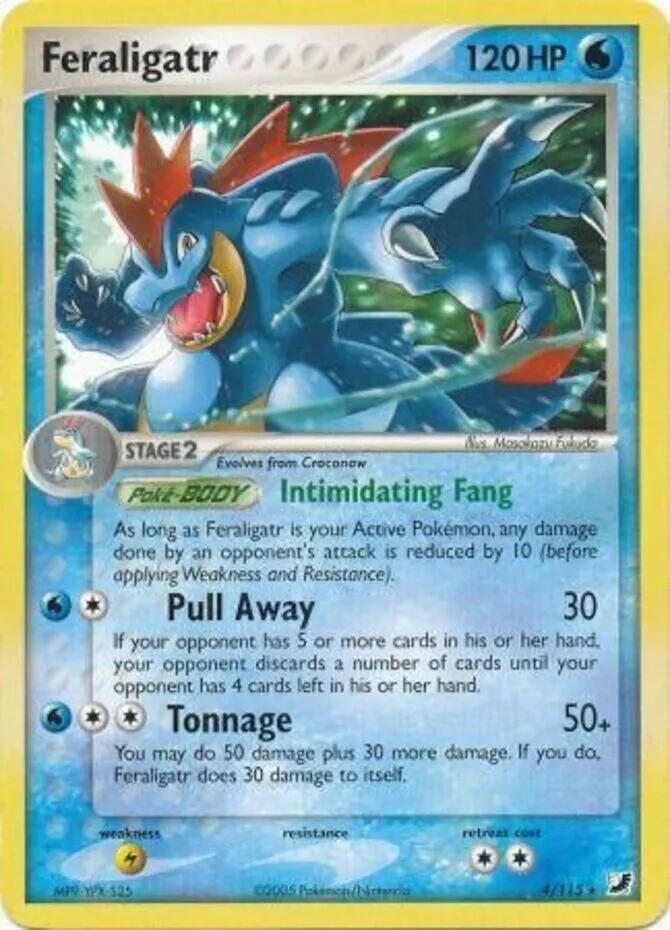 Feraligatr (4/115) (Theme Deck Exclusives) [EX: Unseen Forces] | Good Games Cannington