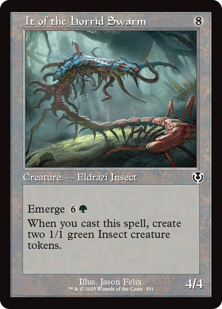 It of the Horrid Swarm (Retro Frame) [Innistrad Remastered] | Good Games Cannington