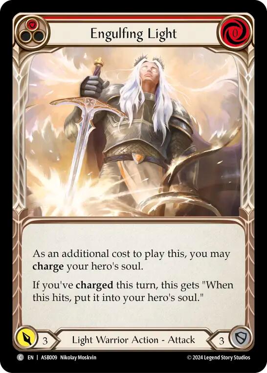 Engulfing Light (Red) [ASB009] (Armory Deck: Boltyn) | Good Games Cannington
