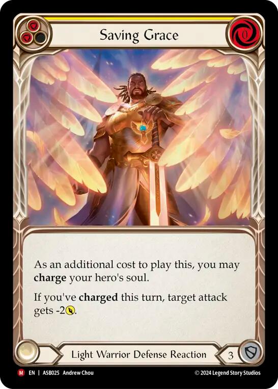 Saving Grace [ASB025] (Armory Deck: Boltyn) | Good Games Cannington