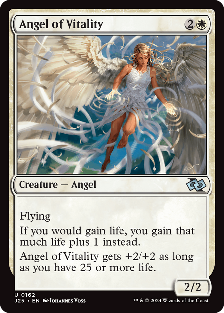 Angel of Vitality [Foundations Jumpstart] | Good Games Cannington
