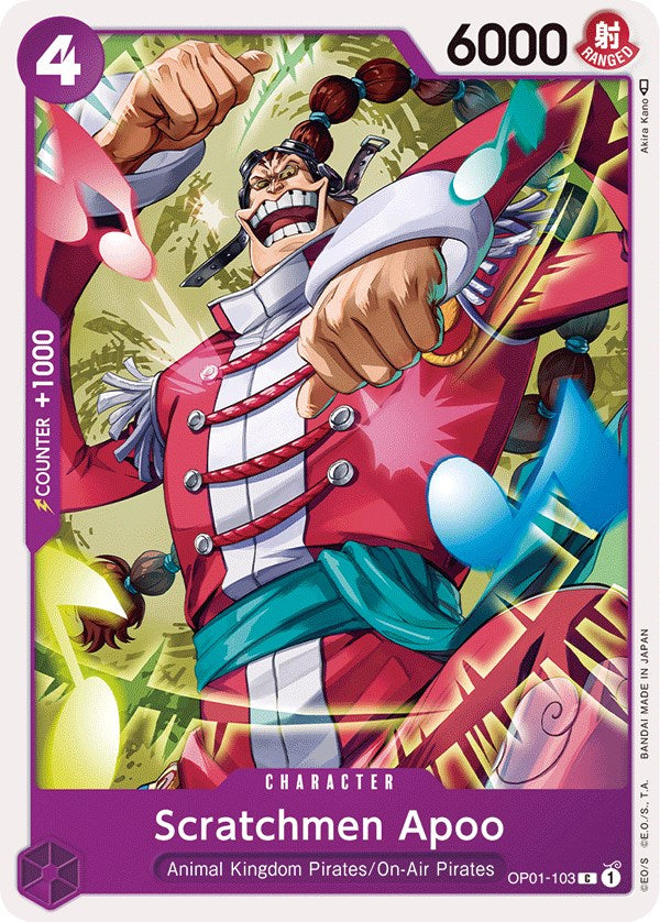 Scratchmen Apoo [Romance Dawn] | Good Games Cannington