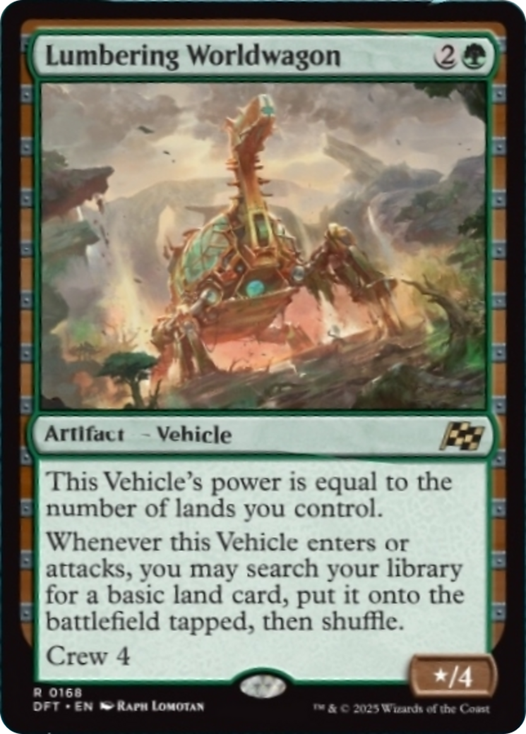 Lumbering Worldwagon [Aetherdrift] | Good Games Cannington